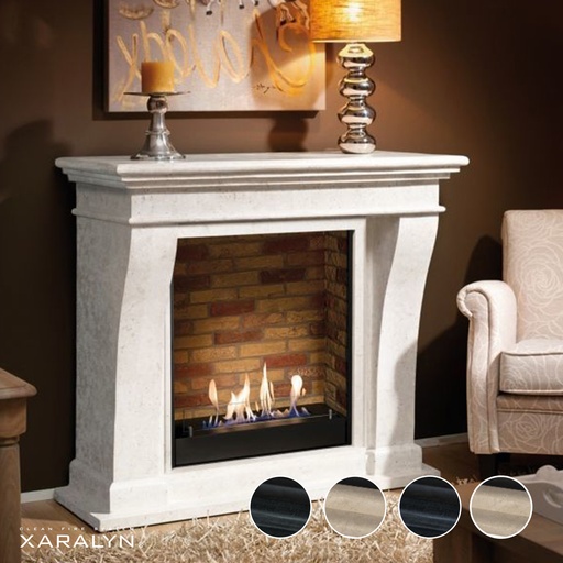 Kreta Mini electric or bio-ethanol fireplace