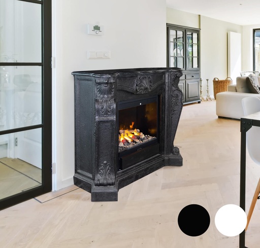 Louis electric or bio-ethanol fireplace