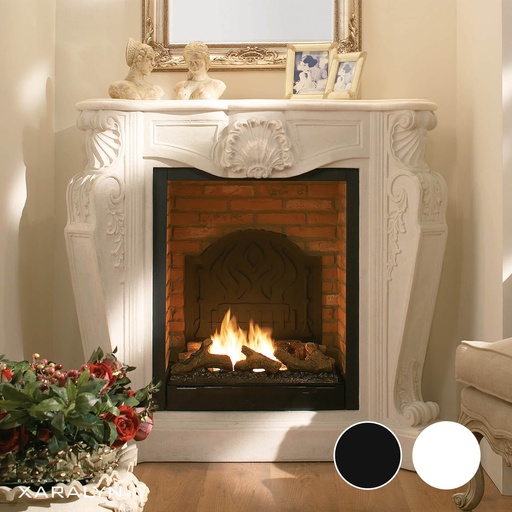 Louis electric or bio-ethanol fireplace