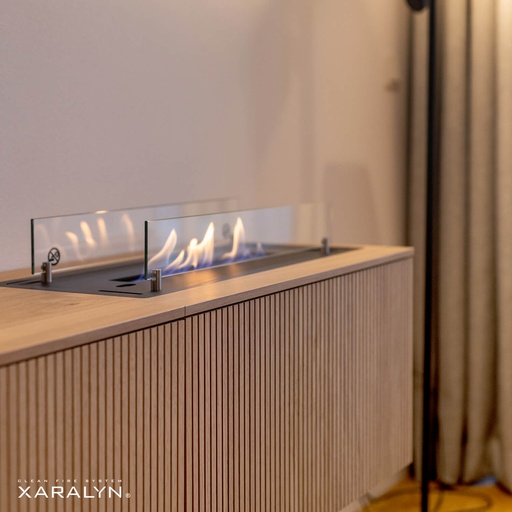 Jörne electric or bioethanol wall fireplace