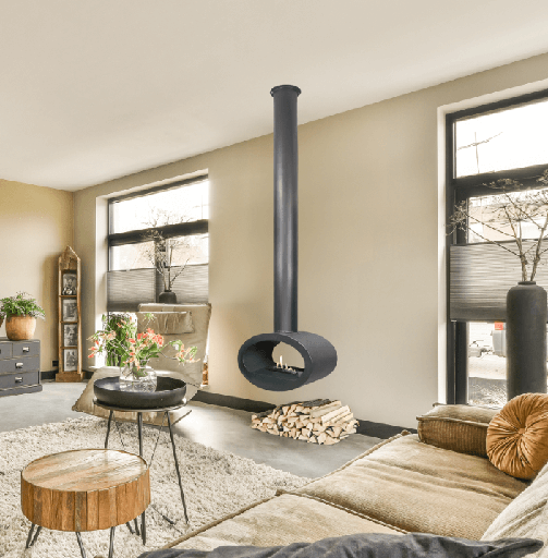 Floh bioethanol ceiling fireplace